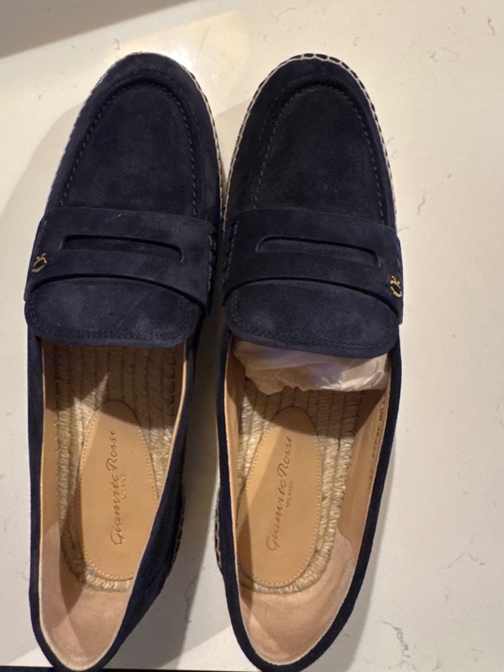 Gianvito Rossi Lido Espadrille Loafers